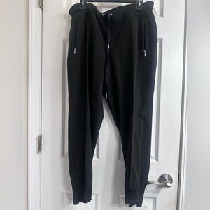 Calvin Klein Black Joggers with Adjustable Drawstrings